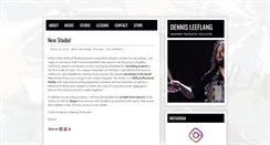Desktop Screenshot of dennisleeflang.com